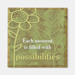 Aimant Affirmation-Possibilités inspirées