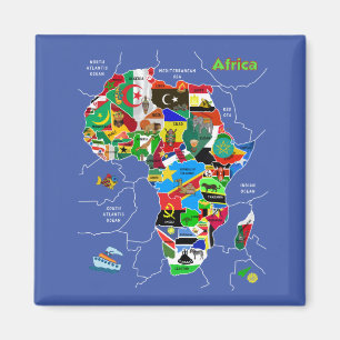 Aimant Africa map