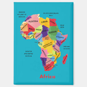 Aimant Africa map