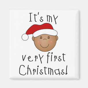 Aimant African American Boy 1er Noël