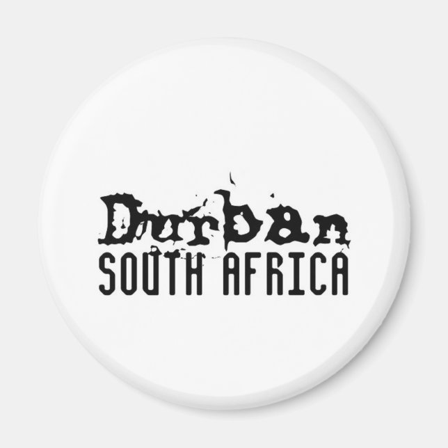 Aimant Africankoko Custom Collection (Durban, Afrique du  (Devant)