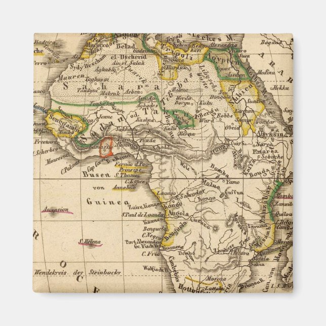 Aimant Afrique 16 (Devant)