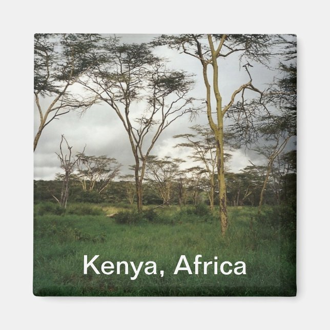Aimant Afrique Kenya terres sauvages (Devant)