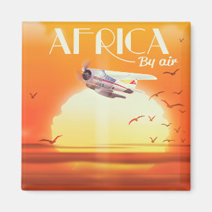 Aimant Afrique par avion