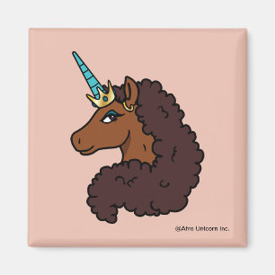 Aimant Afro Unicorn Unique