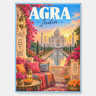 Aimant Agra India Taj Mahal Travel