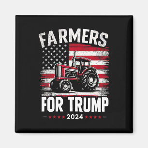 Aimant Agriculteurs Américains Patriotes Pour L'élection