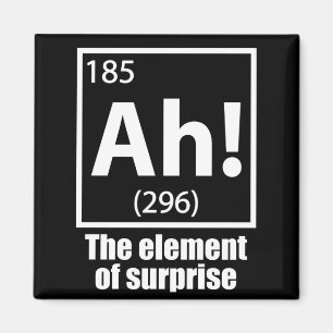 Aimant Ah ! L'élément de la plaisanterie de la chimie amu