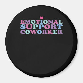 Aimant Aide émotionnelle Coworker Chill Mème et Viral