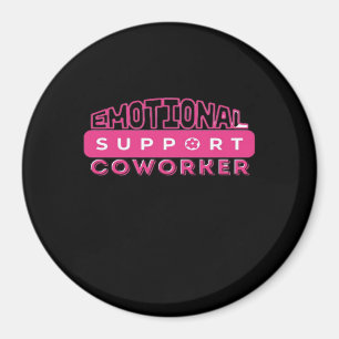 Aimant Aide émotionnelle Coworker rose Fleur essentielle