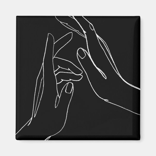 Aimant Aider les mains (Devant)