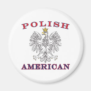 Aimant Aigle blanc américain polonais