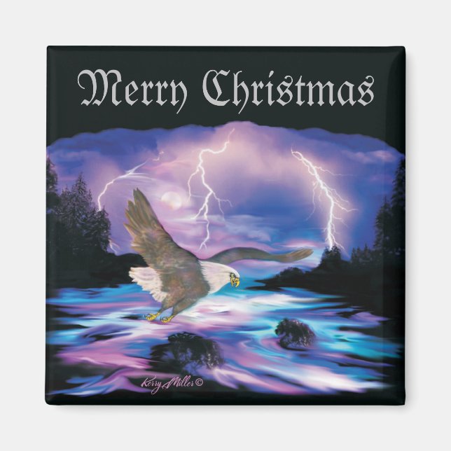 Aimant Aigle chauve (Devant)