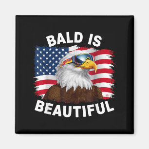 Aimant Aigle chauve chauve est beau 4 juillet