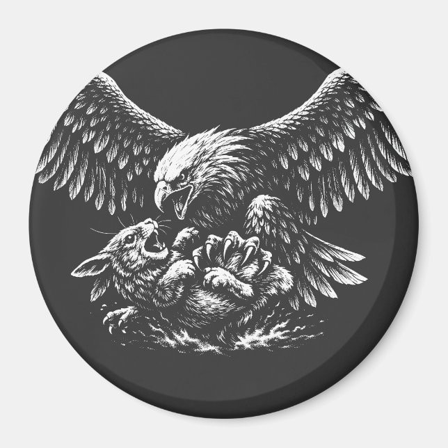 Aimant Aigle de Cendres par BurnsInHell (Devant)