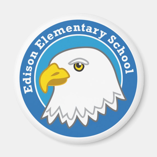 Aimant Aigle Edison (Devant)