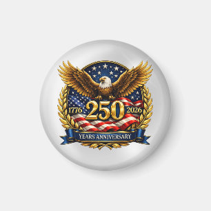Aimant Aigle Emblème du 250e Anniversaire des États-Unis