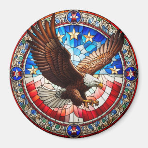 Aimant Aigle patriotique