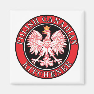 Aimant Aigle polonaise canadienne Kitchener