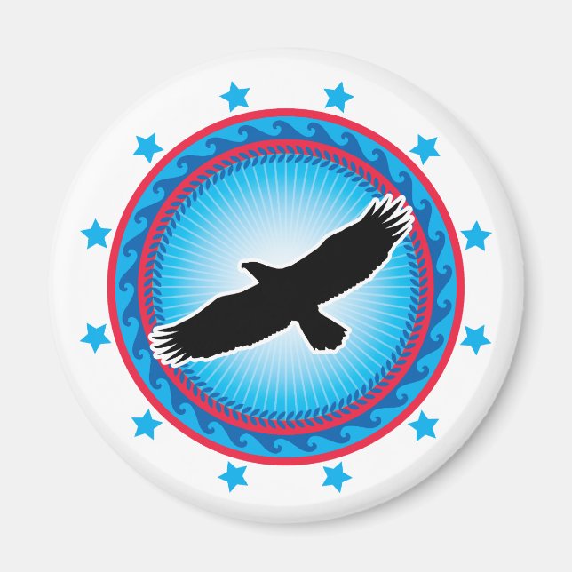Aimant Aigle volant (Devant)