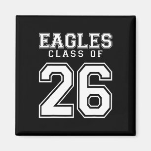 Aimant Aigles de la promotion 2026 Personnalisation diplô