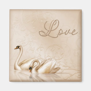 Aimant Aimer le cygne