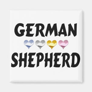 Aimant Aimez l'aimant berger allemand