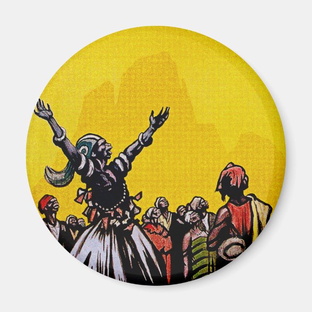 Aimant Air Afrique ~ Ligne de Bamako (Devant)