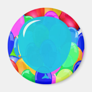 Aimant Ajouter votre texte au ballon