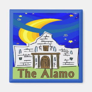 Aimant Alamo de nuit étoilée
