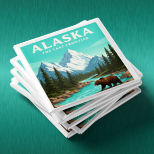 Aimant Alaska vintage