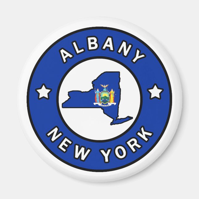 Aimant Albany New York (Devant)