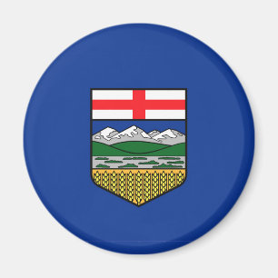 Aimant Alberta Drapeau Canada symbole de province