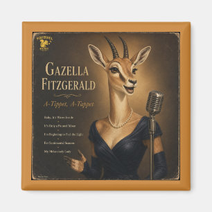 Aimant Album Gazella Fitzgerald : une parodie