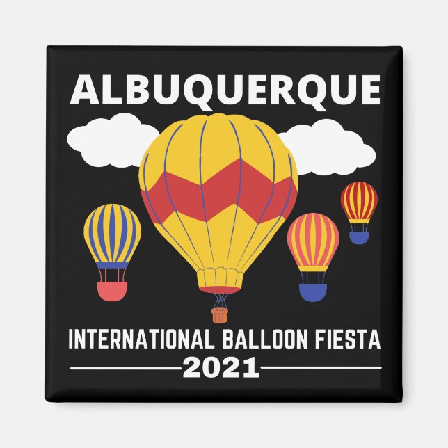 Aimant Albuquerque Balloon Fiesta (Devant)