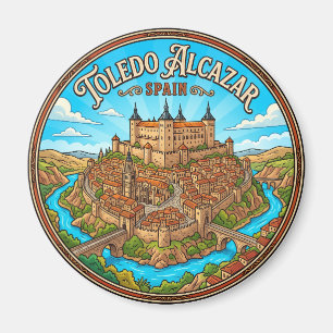 Aimant Alcázar de Tolède Espagne