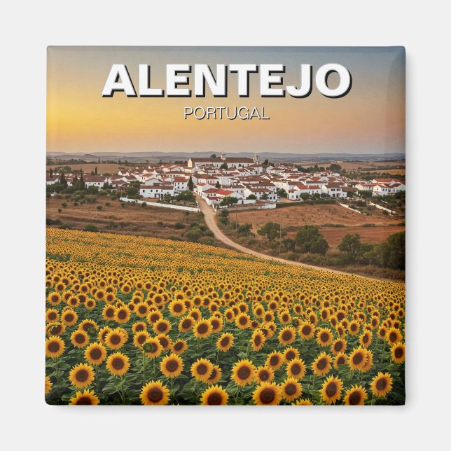 Aimant Alentejo Portugal Travel (Devant)
