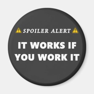 Aimant Alerte de spoiler Il fonctionne amusant 12 Étape C