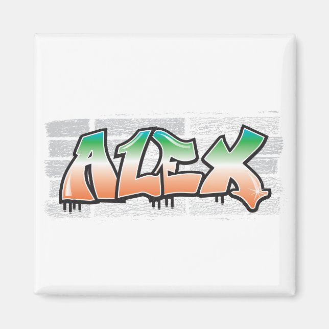 Aimant alex.ai (Devant)