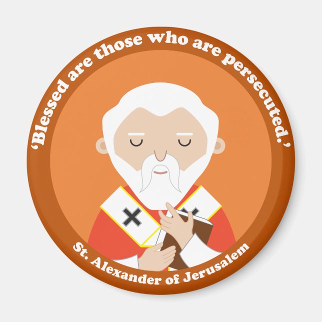 Aimant Alexandre de Jérusalem (Devant)