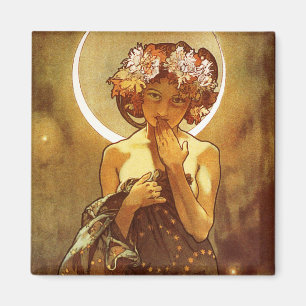 Aimant Alfons Mucha : Luna