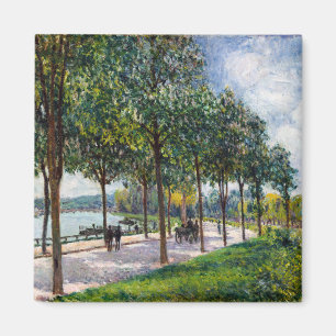 Aimant Alfred Sisley - Allée de châtaigniers
