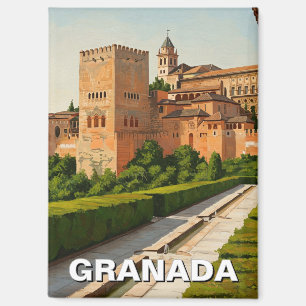 Aimant Alhambra Grenade Espagne Voyage