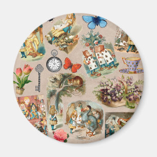 Aimant Alice à Wonderland Cheshire Cat Characters