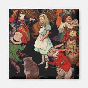 Aimant Alice au pays des merveilles