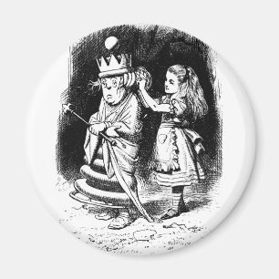 Aimant Alice avec la Reine Blanche
