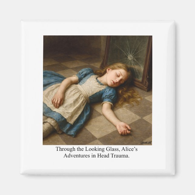 Aimant Alice’s Adventures in Head Trauma  (Devant)