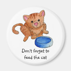 Aimant Alimentez-moi maintenant l'aimant #2