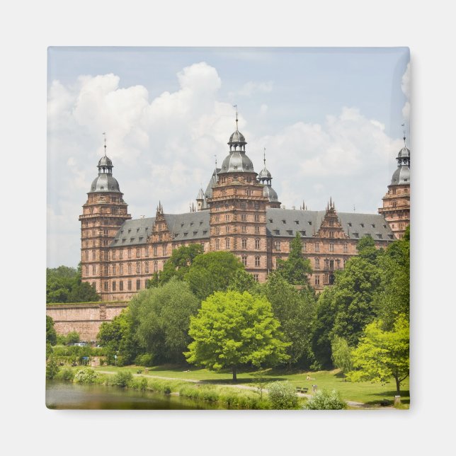 Aimant Allemagne, Bavière, Bayern, Aschaffenburg. Schloss (Devant)