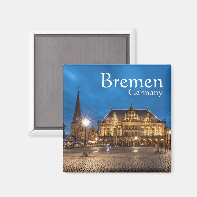 Aimant Allemagne de Brême (Recto/Verso)